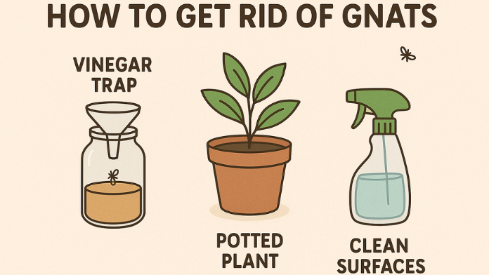 How to Get Rid of Gnats Naturally - Fast, Safe, and Effective!
